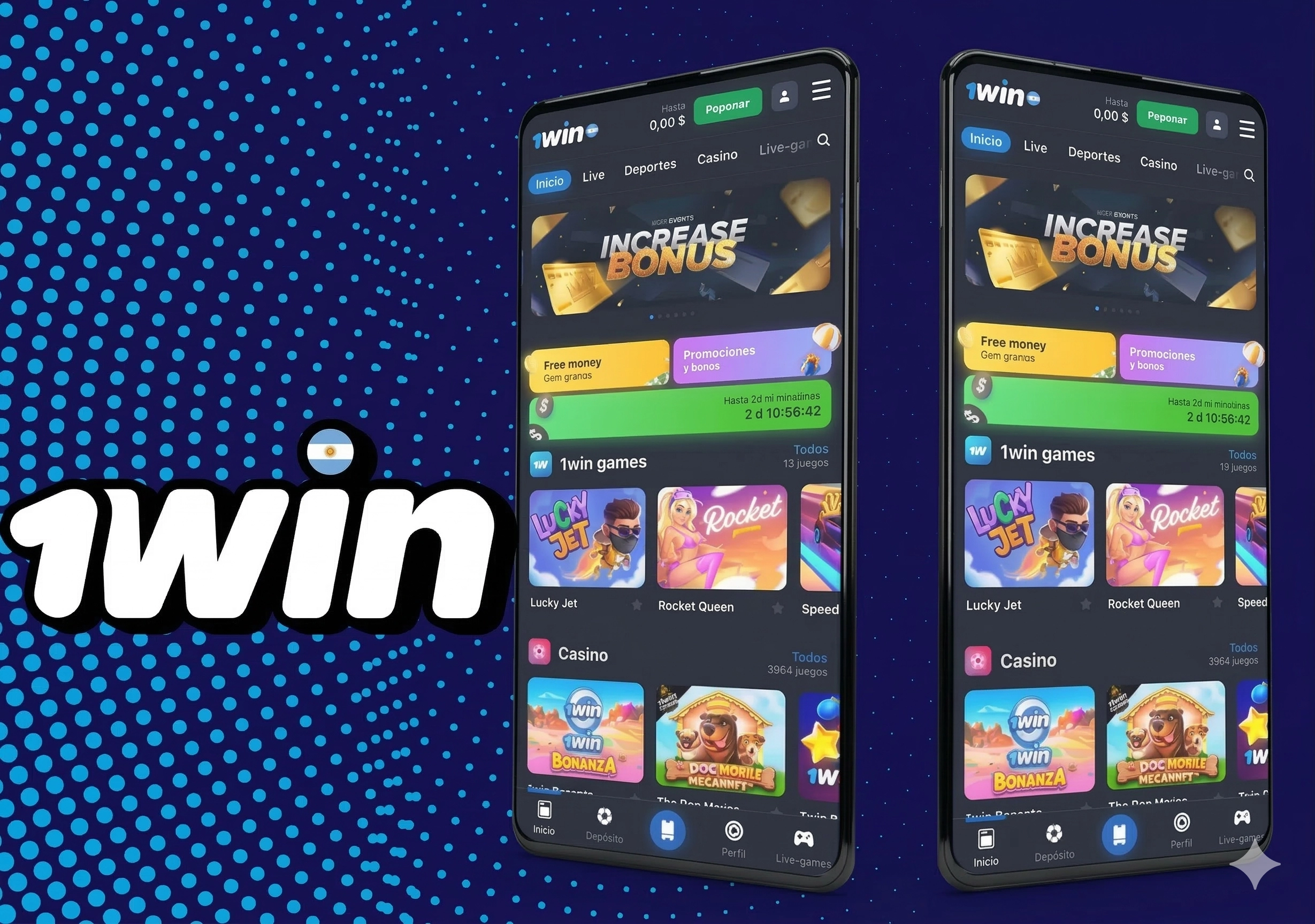 1Win Aplicación móvil